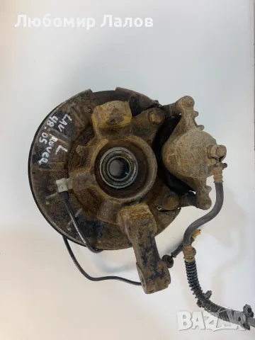 Преден ляв шенкел лагер главина апарат диск Land Rover Freelander I (98-00)г. , снимка 2 - Части - 50362888