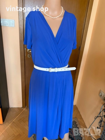 Разкошна рокля Max Mara Studio, размер L, снимка 8 - Рокли - 54182411