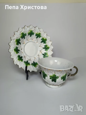Чаша за чай  Meissen от 19в. , снимка 6 - Антикварни и старинни предмети - 51145722