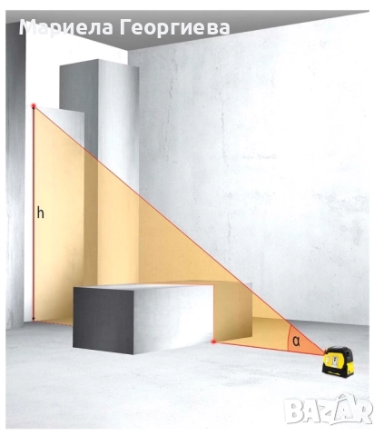 Лазарна ролетка , снимка 2 - Измервателни инструменти - 52952840