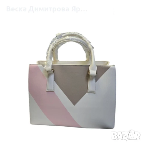 Дамска чанта с геометричен дизайн, снимка 6 - Чанти - 50538819
