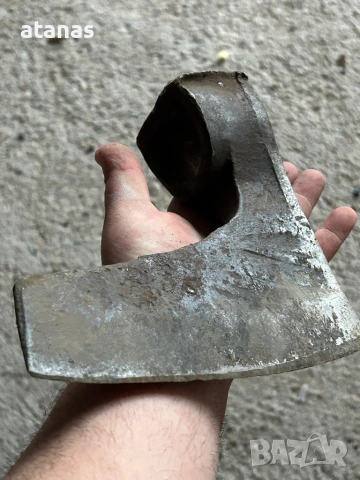 Масивна брадва, снимка 2 - Антикварни и старинни предмети - 53166256