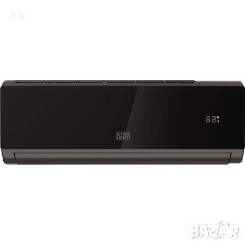 Климатик Star-Light Черен ACT-12BLWF 12000 BTU Wi-Fi, Клас A++, снимка 3 - Климатици - 52752255