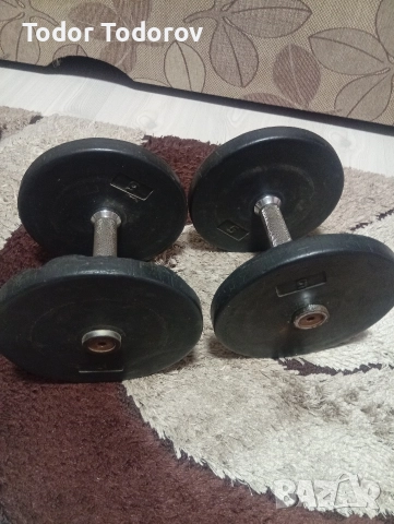 Дъмбели два по 10 кг