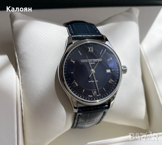 Frederique Constant Classics Index Automatic Blue FC-303MN5B6 Часовник, снимка 7 - Мъжки - 52878640