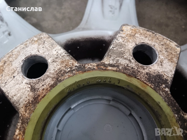 17 инча джанти + зимни гуми 225/50r17 за Хонда, снимка 6 - Гуми и джанти - 51689639