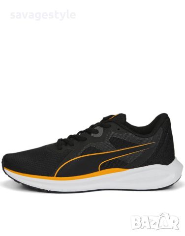 Мъжки маратонки PUMA Twitch Runner Shoes Black/Orange, снимка 1 - Маратонки - 45994419