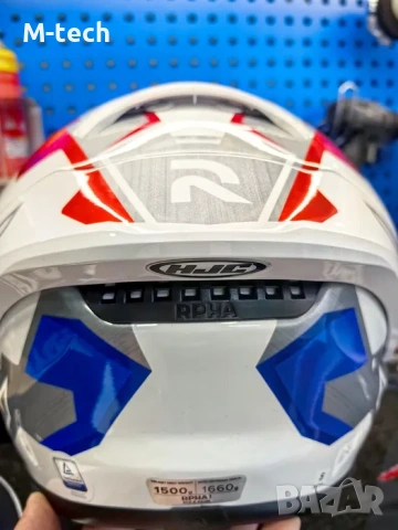 Каска HJC RPHA 1 Nomaro MC21, снимка 6 - Аксесоари и консумативи - 53850446