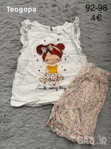 Дрехи за момиче, снимка 3 - Детски комплекти - 53932351