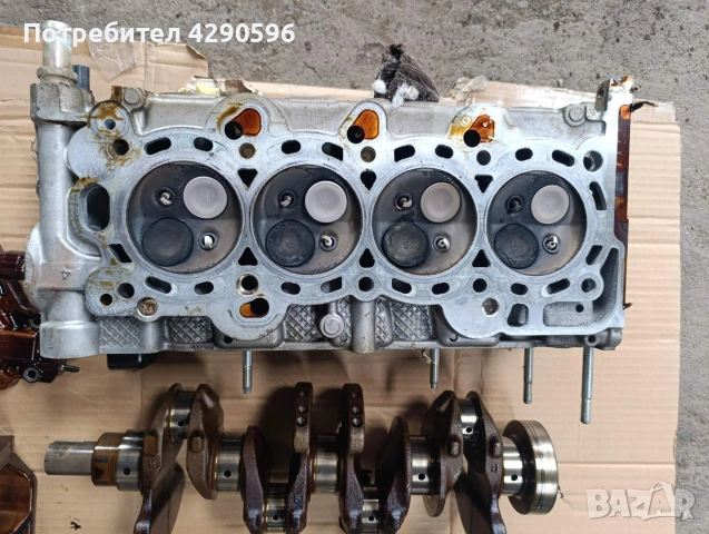 Honda 1.4 - L13A7 - Глава , вал , картер , капак , маслена помпа / Сивик 1,4, снимка 2 - Части - 53275923