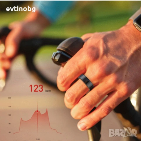 Smart пръстен–интелигентен тракер за здраве и активност в стилна форма, снимка 3 - Пръстени - 54044408