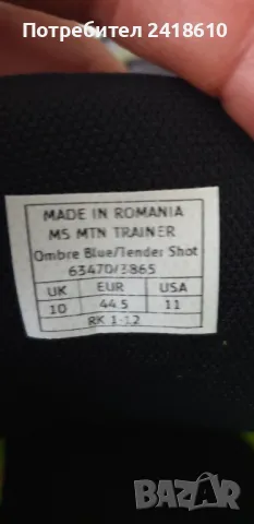 Salewa MTN Trainer Vibram UK 10 US 11 Mens Sizе 44.5/28.5см НОВО!ОРИГИНАЛ!, снимка 11 - Спортни обувки - 47218276