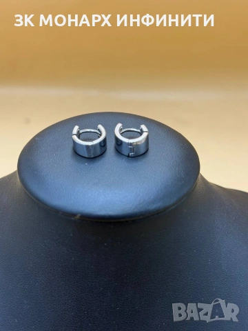 сребърни обеци