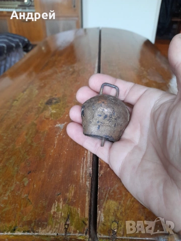 Стар звънец,хлопка,чан #7, снимка 4 - Други ценни предмети - 53696514