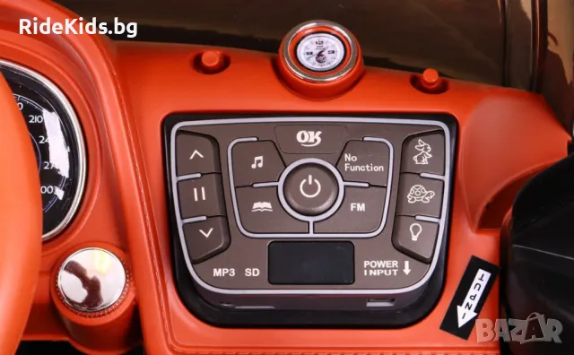 Bentley Bentayga 12V – Детски акумулаторен джип, Бял, EVA гуми, снимка 7 - Детски велосипеди, триколки и коли - 50428478