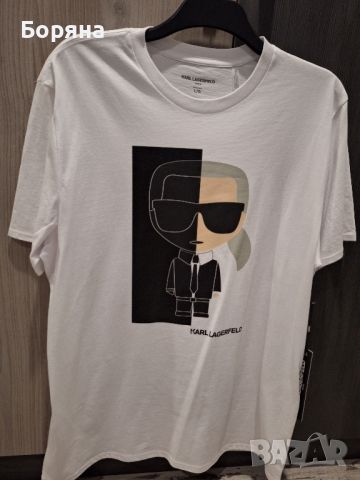 Тениска Karl Lagerfeld, снимка 4 - Тениски - 45688510