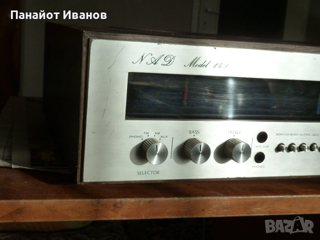 NAD Model 140 ресийвър, снимка 3 - Ресийвъри, усилватели, смесителни пултове - 52629680