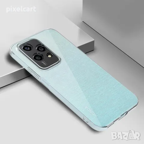 Силиконов калъф Techsuit Clear Silicone за Huawei Honor 200 Lite, Прозрачен, снимка 2 - Калъфи, кейсове - 47966424