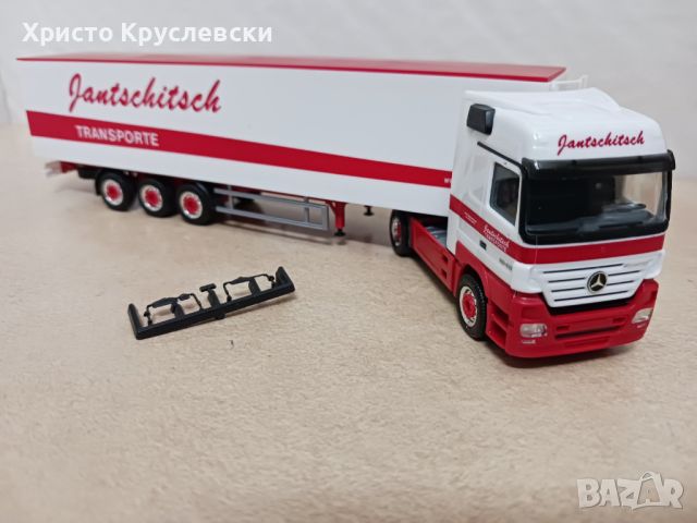 Модели на камиони и ремъркета на Херпа в мащаб 1/87, снимка 1 - Колекции - 26490608