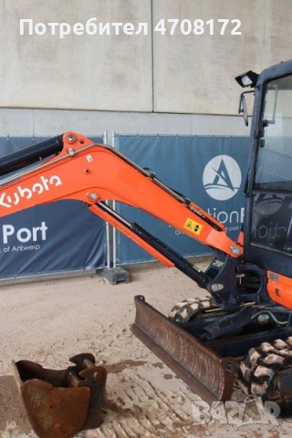 Мини багер Kubota, снимка 6 - Други машини и части - 54121369