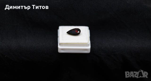 1.45кт Натурален Черен Опал, снимка 4 - Колиета, медальони, синджири - 53738142