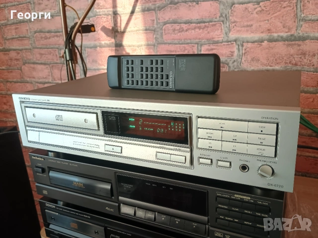 Onkyo DX-6720 2xAD1860 2x18bit DACs, снимка 2 - Декове - 53526476