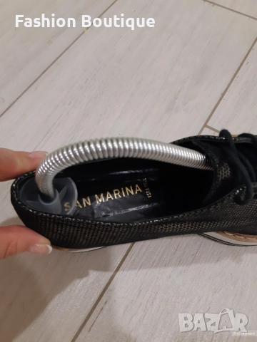Дамски затворени обувки със стабилна подметка, 36/37 номер , снимка 9 - Дамски ежедневни обувки - 51818299