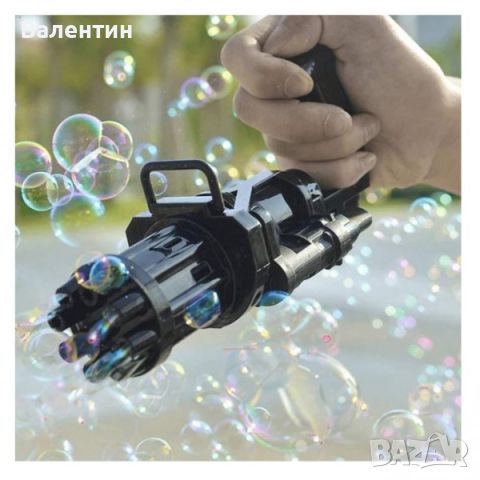 Пистолет за сапунени балони Bubble machine, снимка 1 - Други стоки за дома - 46216071