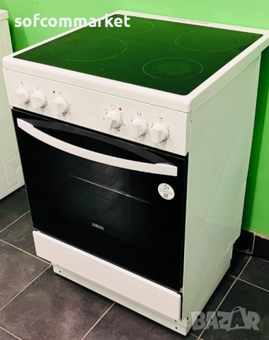 Готварска печка Zanussi, с гаранция , снимка 3 - Печки, фурни - 53186212