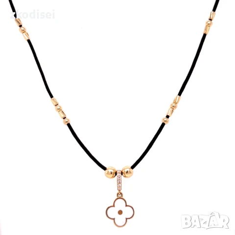 Златнo колие Louis Vuitton 2,96гр. 39,0см. 14кр. проба:585 модел:32140-4, снимка 1