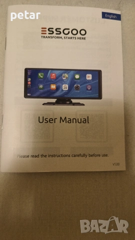 car Carplay essgoo модел TS0001, снимка 5 - Друга електроника - 53653577