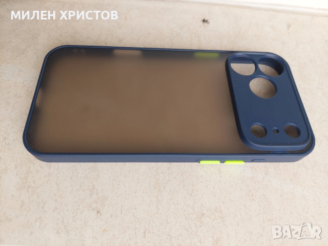 iРnone 17 pro max- Оригинален силиконов кейс, снимка 3 - Калъфи, кейсове - 53924037