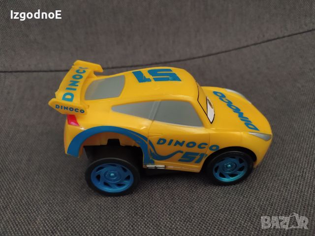 Количка за игра Carrera First Количка Racer Disney Pixar Cars Dinoco Cruz , снимка 3 - Коли, камиони, мотори, писти - 46115951