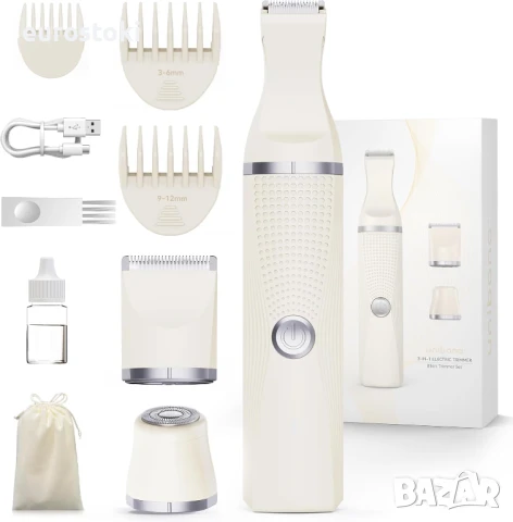 Unibono Безжичен тример, акумулаторна електрическа самобръсначка 