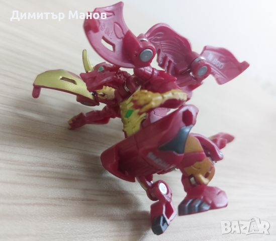 Bakugan Голяма фигура с изстрелвачка Bakugan Dragonoid Infinity, снимка 6 - Фигурки - 45515904