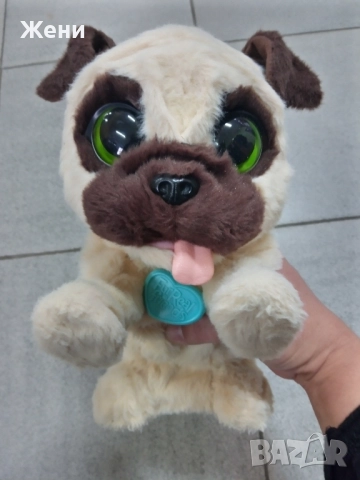 💖FurReal Friends Hasbro интерактивно подскащо куче мопс J.J. 