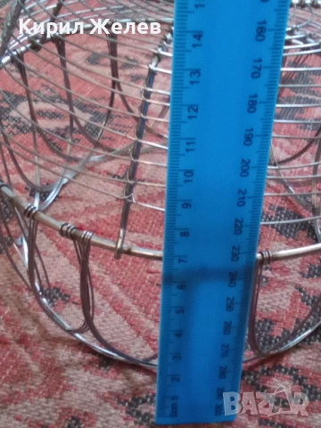 Стоманена фруктиера за плодове 54289, снимка 8 - Антикварни и старинни предмети - 53601054