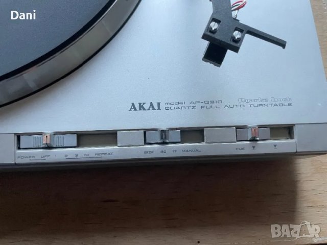 Грамофон Akai Ap-Q310, снимка 5 - Грамофони - 48384093