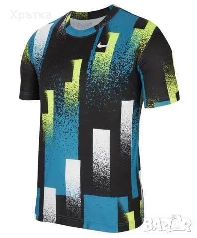 Nike Tennis Court Dry - Оригинална мъжка спортна тениска р-р L, снимка 2 - Тениски - 52308902