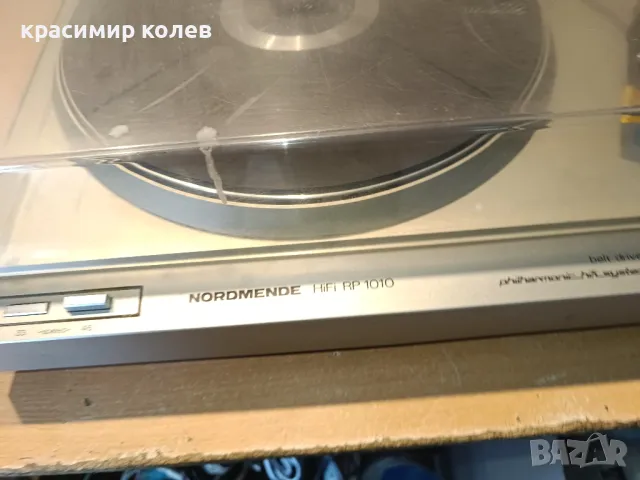 грамофон "NORDMENDE HI-FI RP 1010", снимка 5 - Грамофони - 48223395