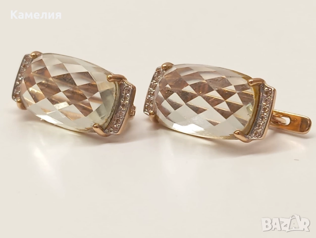 Руско злато. , снимка 7 - Обеци - 51709231