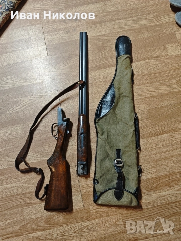Продавам ловна пушка - успоредка, ИЖ, модел 43 Е, кал.12х70, 72 см., снимка 8 - Ловно оръжие - 52899270