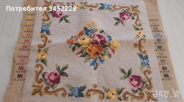Гоблен за ценители ръчно изработен, снимка 2 - Гоблени - 54090473