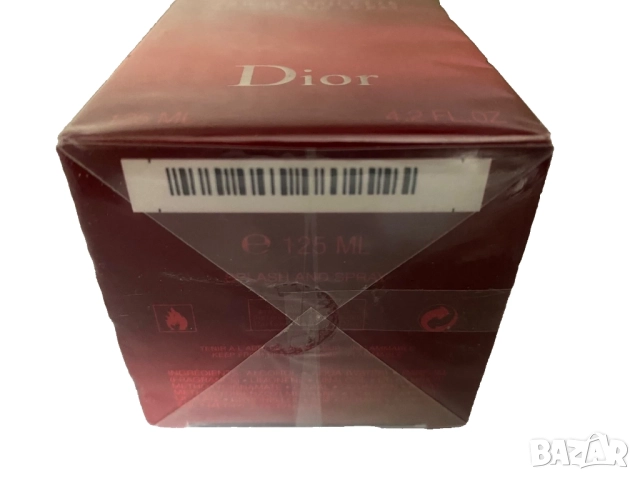 Aqua Fahrenheit Dior 125 ml Eau de Toilette splash and spray new in sealed box !, снимка 3 - Мъжки парфюми - 52039087