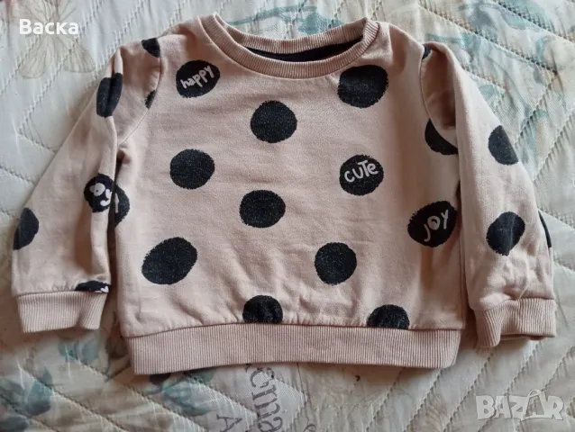 Много запазени бебешки блузки-74 р-р, снимка 7 - Комплекти за бебе - 49733344