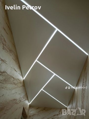 Интериорни 3Д опънати тавани, декоративни мазилки, гипсокартон и др., снимка 13 - Ремонти на къщи - 39124930