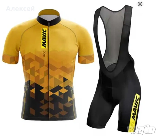MAVIC Cycling Set Bike Uniform Summer Jersey Bicycle Wear Breathable