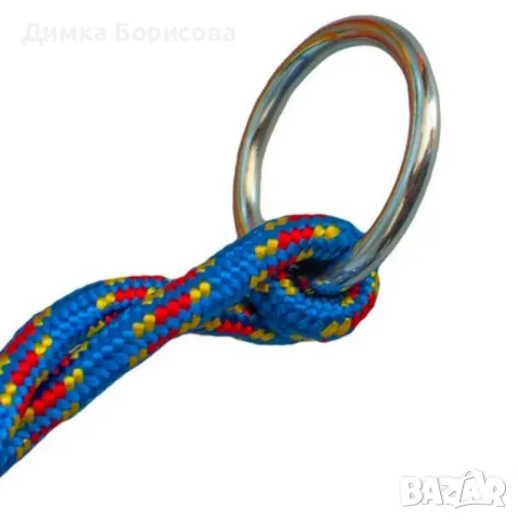 Детска люлка със закрепващи въжета и метални халки, снимка 6 - Други - 49816556