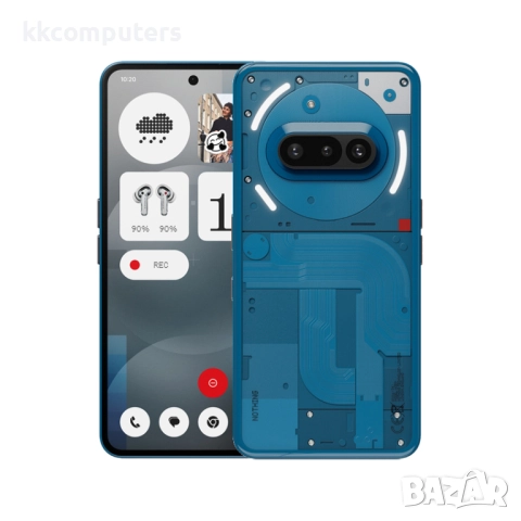 ЧАСТИ ЗА Смартфон GSM NOTHING PHONE(3A) 256/12 BLUE 6.77 ", 256 GB, RAM 12 GB, 50+50+8 MP, 5G 
