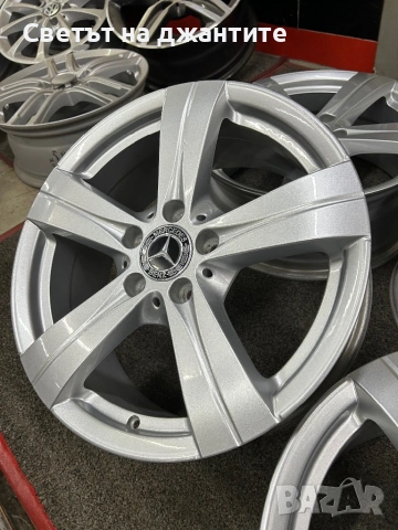 Джанти 17 Цола Mercedes C klass W204 W205 W206 Спорт Пакет Оригинални , снимка 3 - Гуми и джанти - 53613512